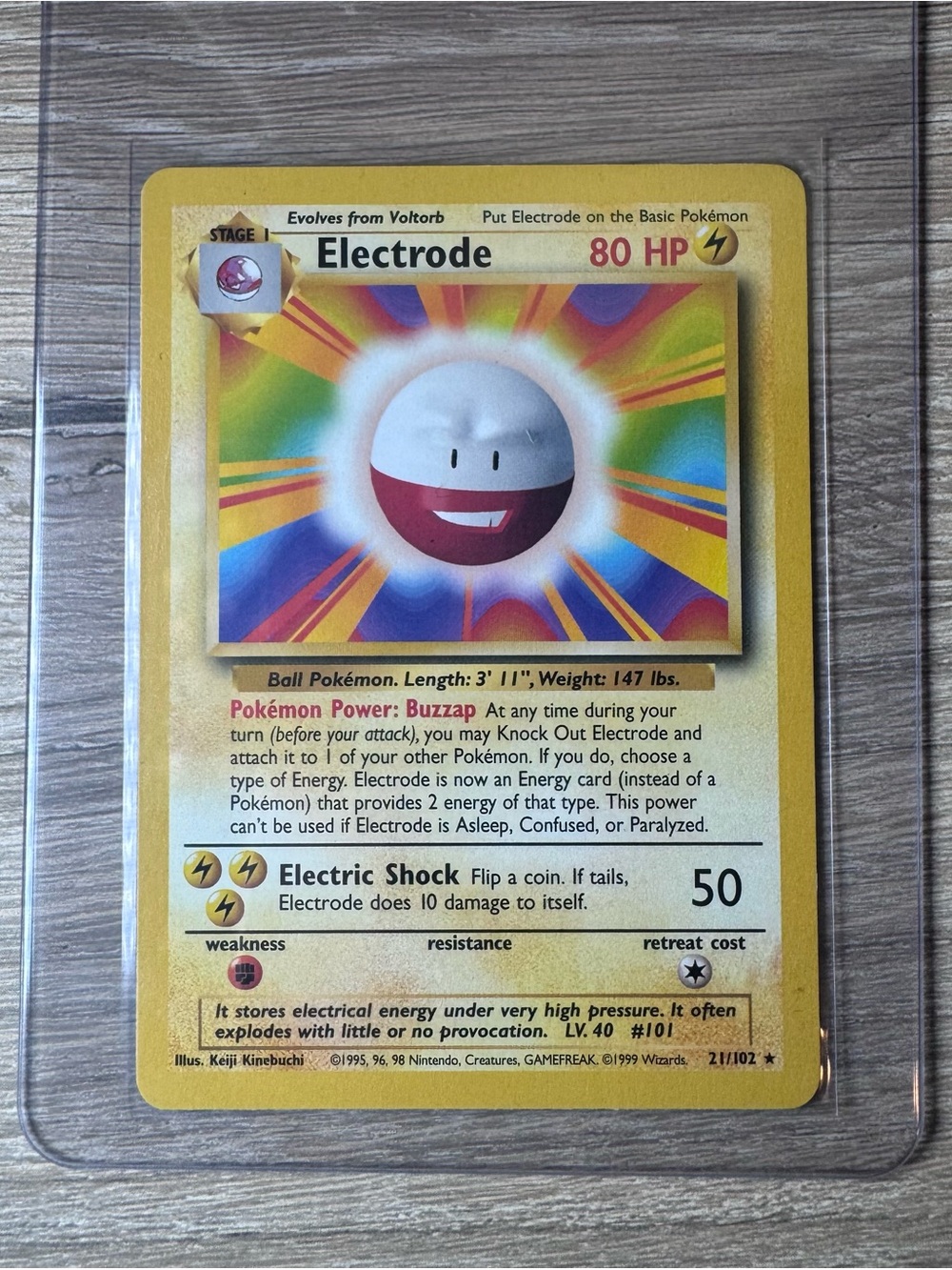 Electrode #21/Pokemon Base Set